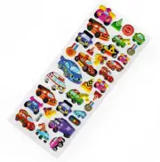 Kids Crafts Learning Activity Fun Stickers: Cute Cool Sport Cars and Trucks