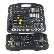 STANLEY 94-190 1/4'' and 1/2'' Square Drive 6 Point Metric Set- 86pcs