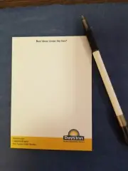 (500 PADS) DAYS INN 4" x 5" ROOM MEMO NOTE PAD/SCRATCH PAD 20 SHEETS/HOTELS