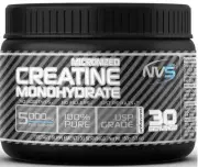 NVS Labs Creatine Powder Unflavored 250g Micronized Monohydrate 50 Servings