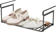 Husoiuy Under The Shoe Rack Tray Foldable Shoe Rack Organiser | Multipurpose Shoe Rack Storage Tray - For Organised Home Storage Space