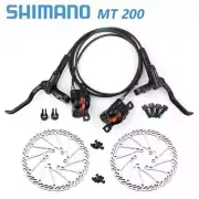 MT200 MTB Hydraulic Disc Brake Front Rear Mountain Bike Brakes 2 Piston