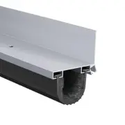 Garage Door Seals, Heavy-Duty U+O Garage Door Seals Bottom Rubber with Alumin...