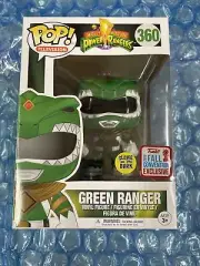 Brand New Funko Pop Green Ranger GITD 360 Mighty Morphin Power Rangers Vinyl ...