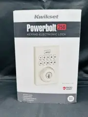 Kwikset Powerbolt 250 10-Button Keypad Electronic Deadbolt Lock in Satin Nickel