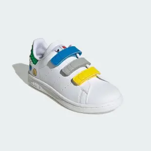 【adidas 官方旗艦】LEGO X STAN SMITH 運動休閒鞋 小白鞋 童鞋 - Originals IF2917