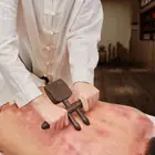 Open Back Tool Scraping Massage Guasha Hand-Held Special Wenge Wood Massage Tool