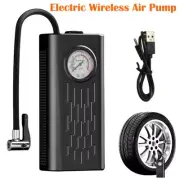 Wireless Electric Tyre Inflator Portable Air Compressor Type-C for Car Moto Bike