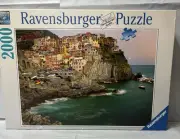Ravensburger Cinque Terre Italy Jigsaw Puzzle 2000 Pieces Landscape New Sealed