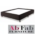 DOUBLE ENSEMBLE BED BASE FRAME ONLY - ASSEMBLED - AUSTRALIAN MADE IN BLACK