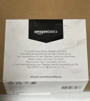 Amazon Basics: C Cell Everyday Alkaline Batteries/ 24 Pack