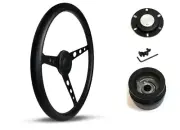 SAAS Steering Wheel SW702PBS & boss for Mitsubishi Cordia 1980-1982 (for: Mitsubishi)