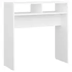 White Wood Wooden Console Table Hallway Entry Desk Display Dressing Shelf Stand