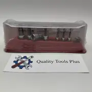 Snap-On NEW 8 pc Combo Dr SAE Std Ball Hex Bit Socket Set 1/8-3/8" 208EFTABY