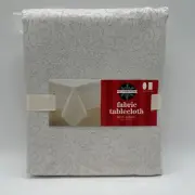 December Home Holiday Tablecloth 60 x 84 Oval Oblong New in Package