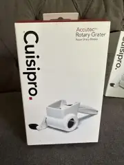 Cuisipro Accutec Rotary Grater Single Drum - Razor Sharp Blades