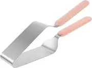 FIXOSHEE Elegant Metal Cake Server Wedding Cake Divider Cutter for Anniversary Celebrations