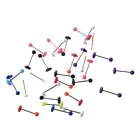 30 Multi Colors Acrylic Heart Tongue Bar Barbell Body Piercing Z6K43738