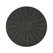 Silicone Induction Cooktop Mat Nonslip Scratch Protector Nonslip Stove Pads Silicone Texture for Magnetic Stove Black 24cm