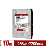 WD 紅標 RED PLUS 10TB 3.5吋NAS硬碟 WD101EFBX