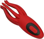 Octopus Claw Prostate Massager - Male Penis Trainer with 12 Vibrations Electric Shock Penis Massager for Men, Tentacle Vibrating Male Masturbator Cup, Adult Sex Toys (Red)