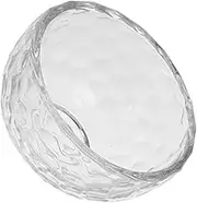HOMOCONO Crystal Bowl Coffee Table Centerpiece Wood Offering Bowl Dining Table Centerpiece Flower Arrangement Container Decorative Bowls Bowl Decor Bowls for Flower Arrangements Candy Bowl