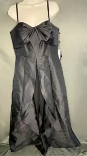 NWT women's Mikado crepe jumpsuit Adrianna Papell (12) MSRP$229
