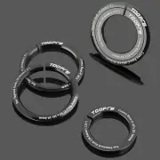 1pc 1.5in Aluminium Alloy Steerer Tube Adapter Headtube Reducer Straight Tapered
