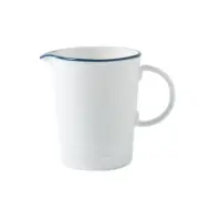 Blue and White Navy Ceramic Creamer with HandleCoffee Milk Creamer Pitcher Se...