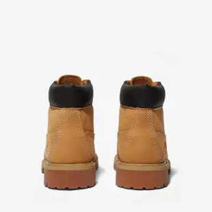 【Timberland】童款小麥黃經典防水6吋靴9-13Y(12709713)