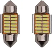 2pc 12V 28MM 12 SMD LED Festoon Interior Car Light Bulb Bright White Dome Lamp