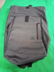 Chipotle Fold Top Backpack Charcoal Gray Laptop Sleeve Company Merch NWT Classic