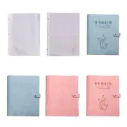 Loose-leaf File Folder Document Organizer A5 A4 Size for w/ 10 Pockets