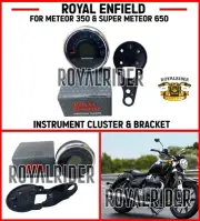 Fits Enfield INSTRUMENT CLUSTER & BRACKET For Meteor 350 & Super Meteor 650