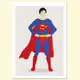 摩達客 西班牙知名插畫家Judy Kaufmann藝術創作海報掛畫裝飾畫-超人