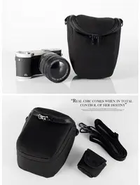 在飛比找Yahoo!奇摩拍賣優惠-微單眼相機包 Fujifilm X-M1+16-50mm 1