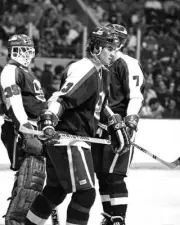Dave Christian Of The Winnipeg Jets 1980 Old Ice Hockey PHOTO 2