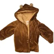 NWT Rare Super Soft Anne Geddes baby teddy bear jacket 18-24 months