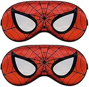 Silk Sleep Mask, 2PACK Kids Eye Mask with Adjustable Head Strap for Sleeping Boys Women Men Travel Party Supplies…
