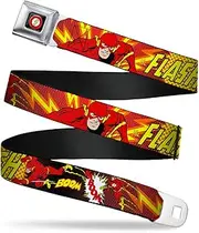 [Buckle-Down] Seatbelt Buckle Belt, The Flash Boom-Kaboom!