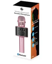 New Core Innovations KRMC101RG Wireless Bluetooth Karaoke Microphone