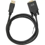 6FT DISPLAYPORT TO VGA M/M CABLE SUPPORTS 1080P 60HZ