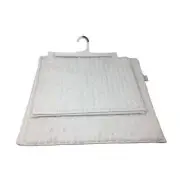 Threshold White Bathroom Rugs (New) Made in India