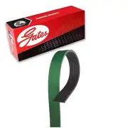 Gates Serpentine Belt Fan and Alternator For 1990-1991 Peterbilt 372