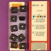 10pc SANDVIK N260.8 - 1204 -F Carbide Milling Inserts; 3040Machinist