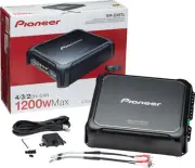PIONEER GM-DX874 Hi-RES 4-Channel 1200 Watts Max Speakers Sub Amplifier Class FD