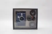 Lomography Lomo'Instant Camera (Reykjavik), 3 Lenses & Splitzer, Blue
