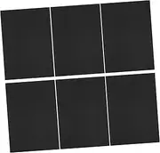 Homoyoyo 50 Sheets Thick Black Cardstock for Wedding Invitations Crafts Card Making Scrapbooking and Printing Smooth Surface for Professional Finish