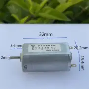 Mabuchi FF-180PH-2852 DC 2.4V 3V 3.6V 3.7V High Speed Mini Electric shaver Motor