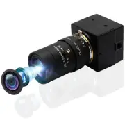 USB Web Camera 1080P Full HD Webcam with Zoom Lens, 5-50mm Telephoto Webcam M...